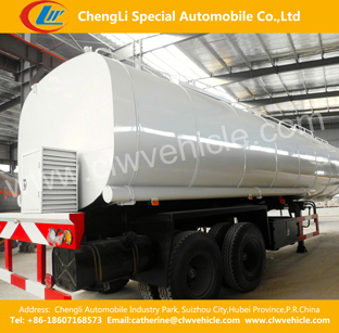 2 Alxes 30cbm Asphalt Distributor Tank Trailer 