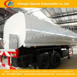 2 Alxes 30cbm Asphalt Distributor Tank Trailer