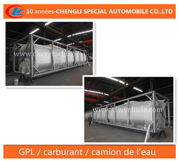 40 FT Conteneur Citerne Chimique (container tanker chemical) Images 1