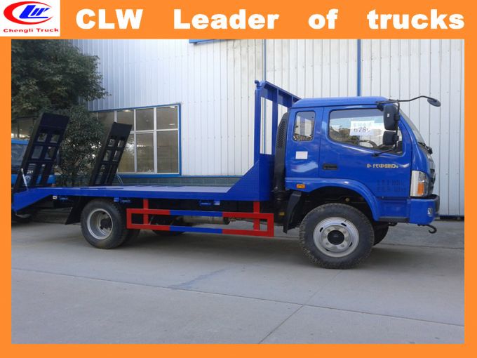Exported Foton 6 Wheeler Flat Bed Truck Images 1