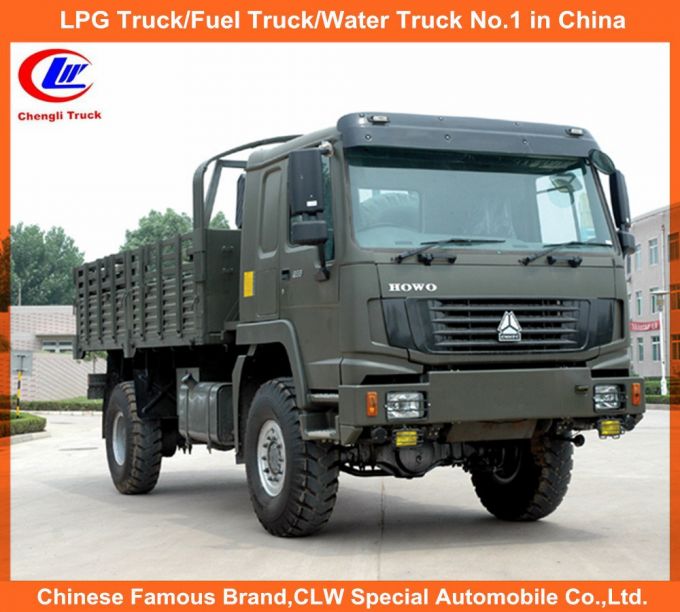 HOWO All Wheel Drive Cargo Truck for Desert Images 1