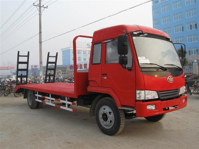 FAW 4X2 Flat Bed Truck Flat Bed Truck for Sale Images 1