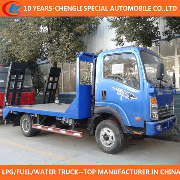 4X2 Mini 4tons 5tons Flat Bed Truck for Sale Images 1