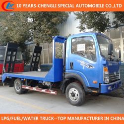 4X2 Mini 4tons 5tons Flat Bed Truck for Sale