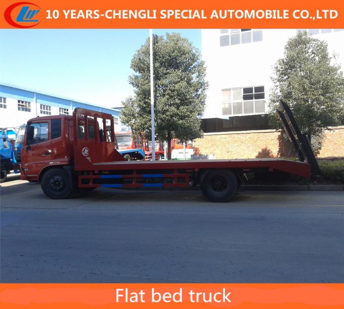 Dong Feng 4X2 Flat Bed Truck Images 1