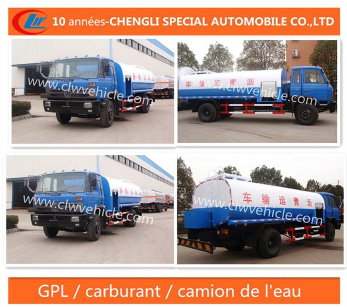 Dongfeng 4X2 190HP Asphalte Pulverisation Camion (Asphalt Spraying Truck) Images 1