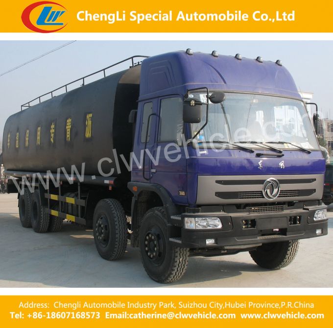 Dongfeng 8*4 Heavy Duty Asphalt Distributor Truck Images 1