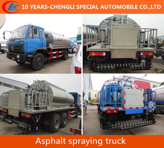 4X2 Asphalt Spraying Truck Liquid Heated Bitumen Asphalt Transport Tank Truck 