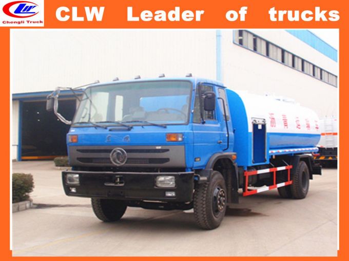 Dongfeng 3 Axles Asphalt Tanker Truck Semi Trailer Bitumen Transporter Images 1