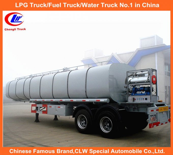 30m3 Asphalt Transport Tanker Semi Trailer for Bitumen Delivery Trailer Images 1