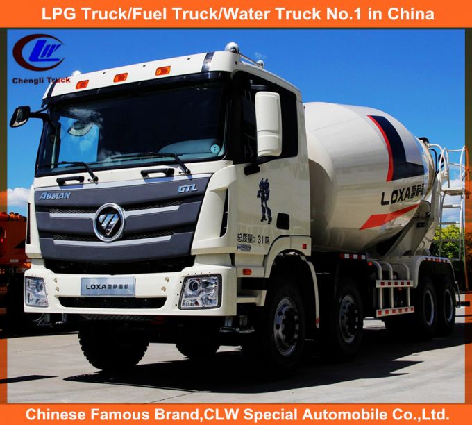 Foton 8*4 Concrete Mixer Trucks Images 1