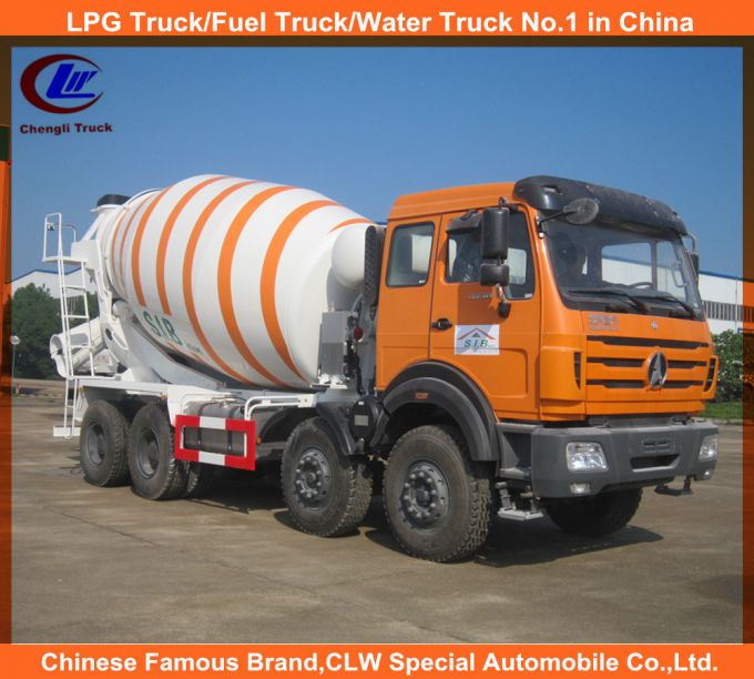 12cbm Heavy Duty Beiben Concrete Mixer Truck 