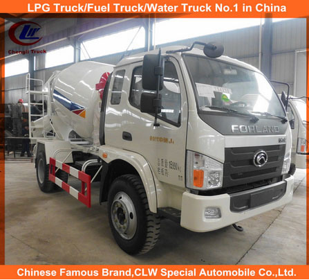 Faw 6*4 Concrete Mixer Truck Images 1