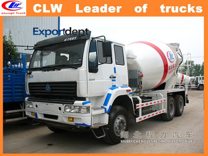 Sinotruk HOWO 6*4 Concrete Mixer Trucks for Sale Images 1
