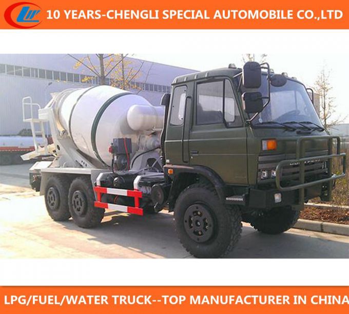 5cbm 6X6 Euro 3 Concrete Mixer Truck Images 1