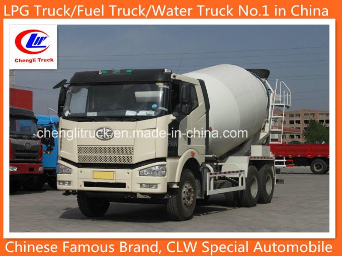 Faw 6X4 12cbm 350HP Cement Mixer Concrete Mixer Truck 