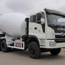 6cbm 260HP Foton 6X4 Cement Concrete Mixer Truck