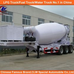 Heavy Duty 3 Axle 16cubic Meter Concrete Mixer Truck Trailer