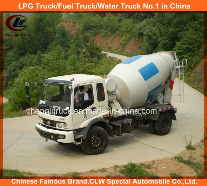 Heavy Duty China Foton 4X2 6cbm Cement Mixer Truck 5cbm Concrete Mixer Truck 