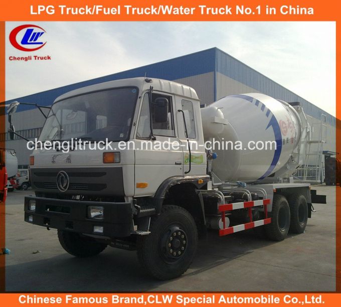10 Wheel Dongfeng Mixer Drum Heavy Duty Concrete Mixer Truck Images 1