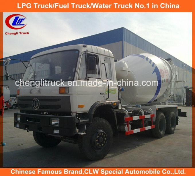 10 Wheel Dongfeng Mixer Drum Heavy Duty Concrete Mixer Truck 