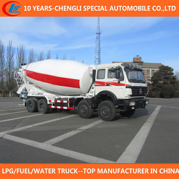 12 Wheels Mixer Truck Big Capacity 8X4 Concrete Mixer Truck 