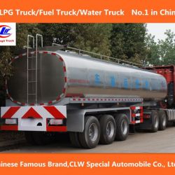 3 Axles 30t Fresh Milk Tanker Trailer