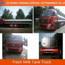 Dongfeng 8X4 30cbm Fresh Milk Tank Truck