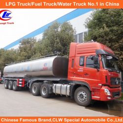 3 Axle 25000liters Insulted Milk Tank Semi Trailer