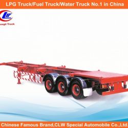 40ft 3 Axle Skeletal Container Semi Trailer