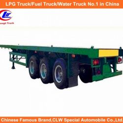 3-Axle Flatbed Container Semi Trailer (40ft)