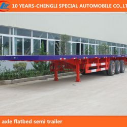 3 Axle Flatbed Semi Trailer