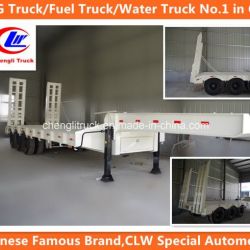 Heavy Duty 3-Axle 40ton Lowbed Truck Trailer