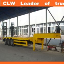 Exported African 3 Axle High Tensile Semitrailer Tri-Axle
