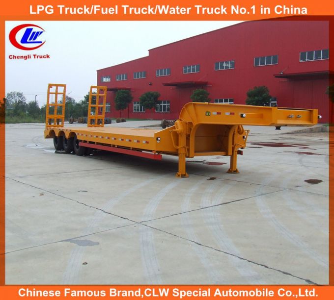 Heavy Duty 45ton 3-Axle Low Loader Semi Trailer Images 1