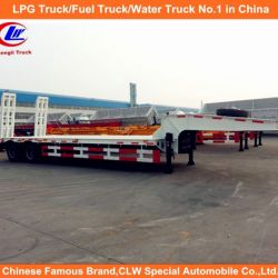 40 Ton 2 Axle Lowbed Low Loader Semi Truck Trailer