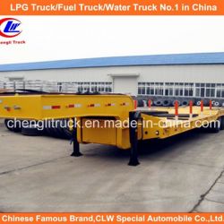 Heavy Duty 50ton Tri-Axle Low Loader Lowbed Semi Trailer