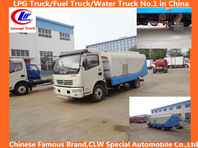 Dongfeng 4*2 3cbm Mini Vacuum Sweeper Images 1