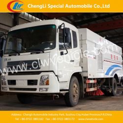 4X2 Dongfeng Sweeper Truck Sanitation Road Sweeping