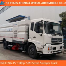 4*2 120HP 5m3 Road Sweeper Truck for Sanitation