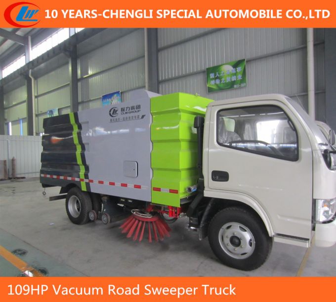 190 HP Vacuum Road Sweeper Truck for Cleaning Images 1