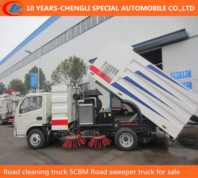 4X2 Foton Dry Type Wet Type Sweeper Truck 