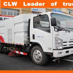 4 Brush Street Sweeper Truck in Isuzu Vacuum Road Sweeper