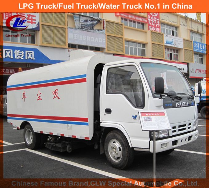 Pm10 Certified Isuzu Vacuum Road Sweeper in Road Sweeping Truck Images 1