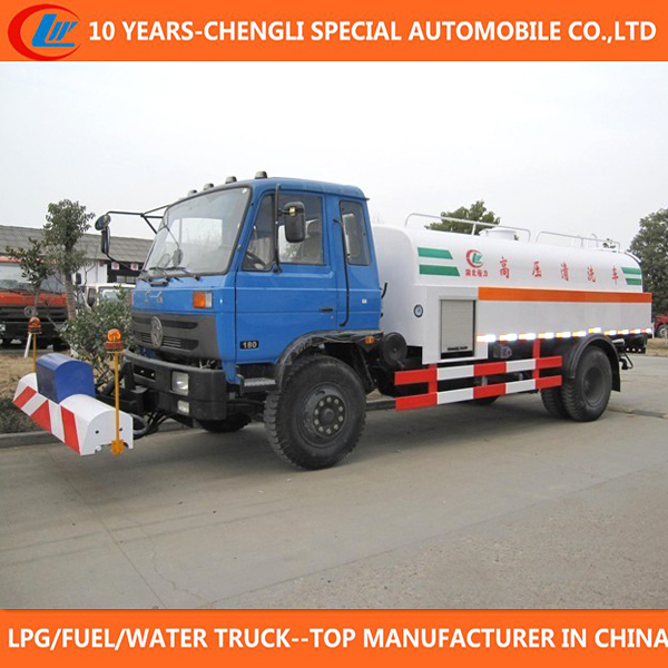4X2 Road Cleaning Truck 8t High Pressure Cleaning Truck 