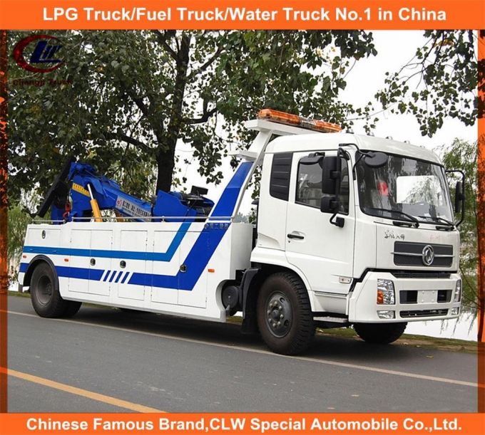 Road Wrecker Truck for 10 Tones Intergrated Tow Truck Images 1