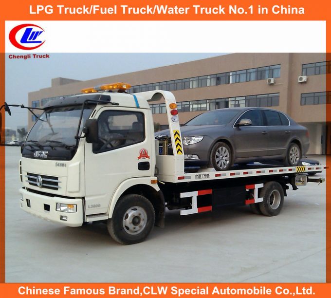 Boom Intergrated Truck for 5ton Flatbed Tow Wrecker Truck Images 1