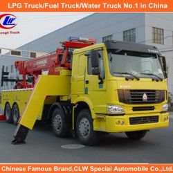 336HP 371HP Heavy Duty Sinotruk HOWO 8*4 Road Wrecker Trucks for Sale