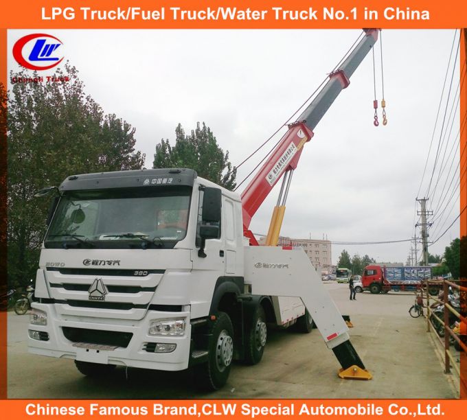 Heavy Duty HOWO 30t-40t Recovery Truck Images 1
