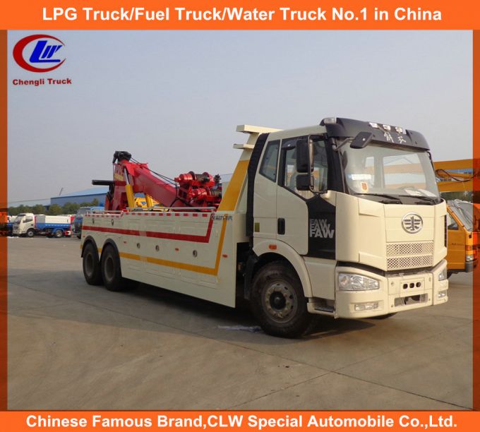 Heavy Duty 6*4 Faw Wrecker Images 1